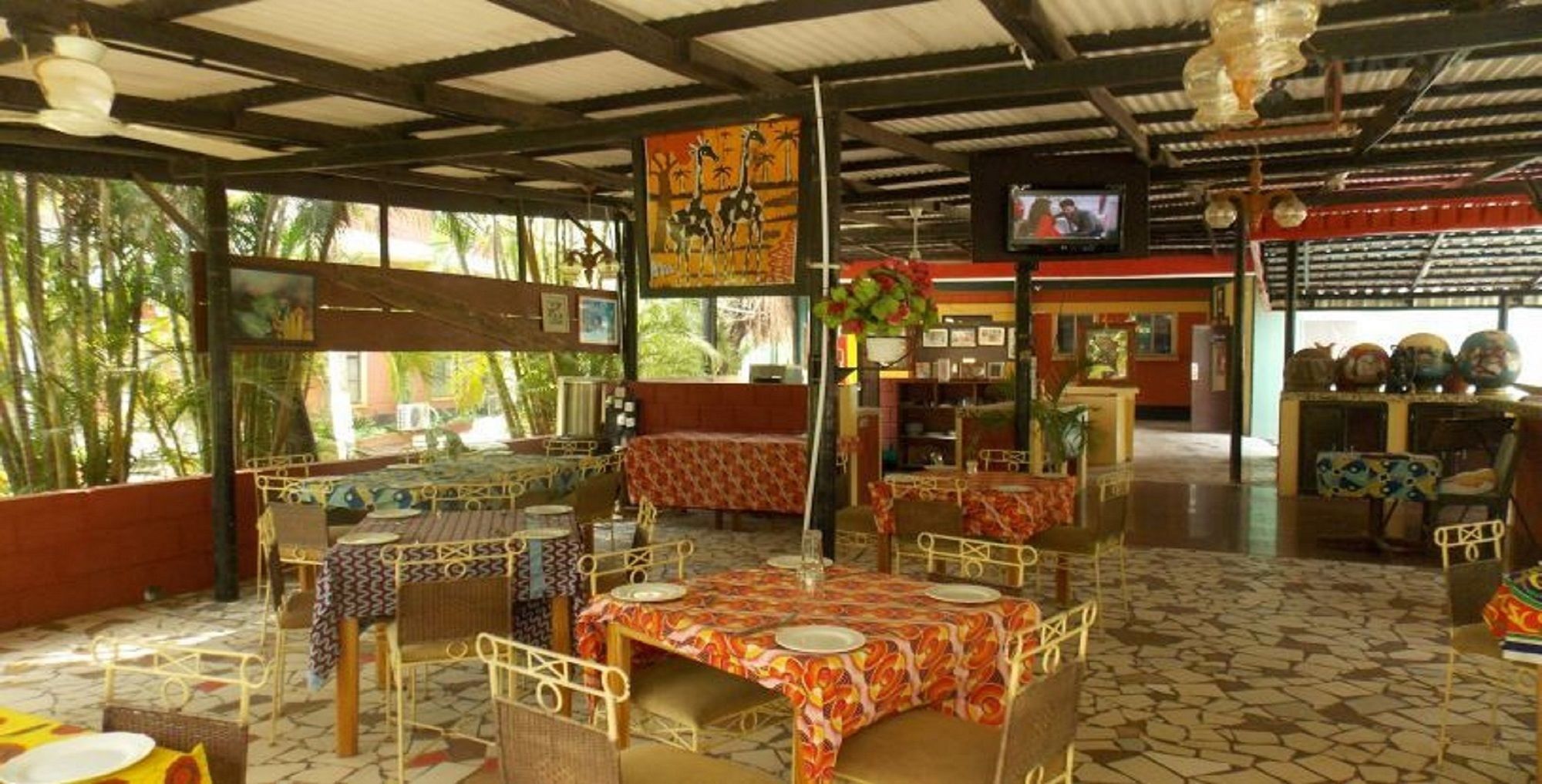 Whispering Palms Resort Magbon Buitenkant foto